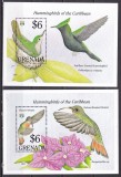 Grenada 1992 fauna pasari MI bl.305, 306 MNH