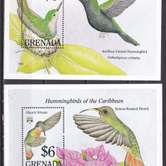 Grenada 1992 fauna pasari MI bl.305, 306 MNH