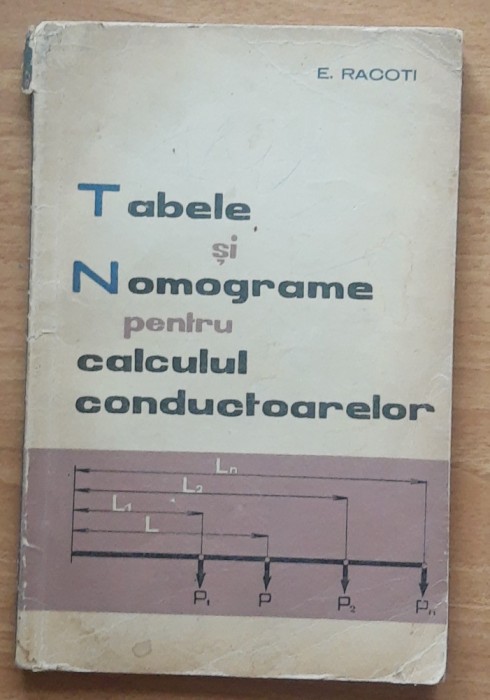 Tabele si nomograme pentru calculul conductoarelor - E. Racoti