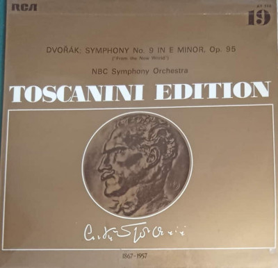Disc vinil, LP. Symphonie Nr. 9 E-Moll (From The New World) Toscanini Edition-Toscanini, NBC Symphony Orchestra, foto