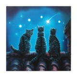 Tablou Canvas Luminos Lisa Parker Wish Upon A Star 30x30cm - Decor Mistic, Tablou cu Baterii, Arta Fantastica