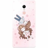 Husa silicon pentru Xiaomi Remdi Note 4X, Cute Couple