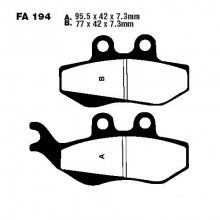 Placute frana echivalent MCB664 Cod Produs: MX_NEW 7378698MA
