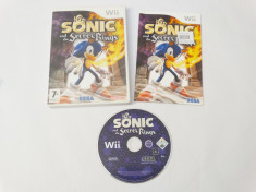 Joc Nintendo Wii - Sonic and the Secret Rings foto
