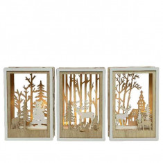 Tablou decorativ - Led Frame Scenery - Warm White - mai multe modele | Kaemingk