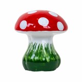 Ciuperca decorativa din ceramica pentru gradina, inaltime 30 cm