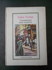 JULES VERNE - TESTAMENTUL UNUI EXCENTRIC (1981, Editura Ion Creanga) foto