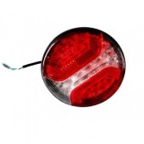 Lampa LED Hamburger 2 Functii Neon 12V 24V Camion Remorca Utilaje Omologata ECE R65 Vaelart1838