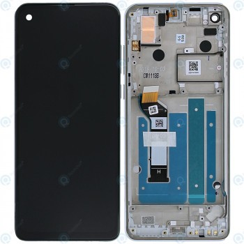 Motorola One Action (XT2013) Unitate de afișare completă alb perlat 5D68C14738 foto