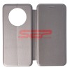 Husa Flip Cover Huawei Mate 40 Pro, Round, Fossil Gray