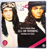 Cumpara ieftin Milli Vanilli - All Or Nothing ( U.S. remix Album ) _ vinil VG+/VG+ _ Carrere 89