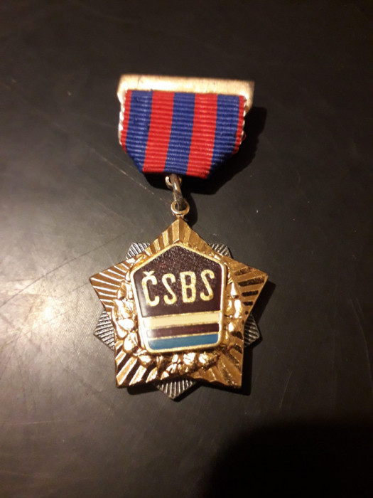 HST Miniatură medalie Cehoslovacia