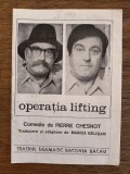 Pliant, program Teatrul Dramatic Bacovia - Operatia lifting / CD1P