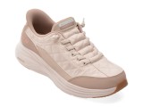 Cumpara ieftin Pantofi sport SKECHERS roz, CONTOUR FOAM, din material textil
