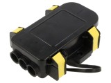 Clemă LITTELFUSE 200A cu ochiuri M5, 58V, IP67/IP69K &ndash; Cod 04980932.X
