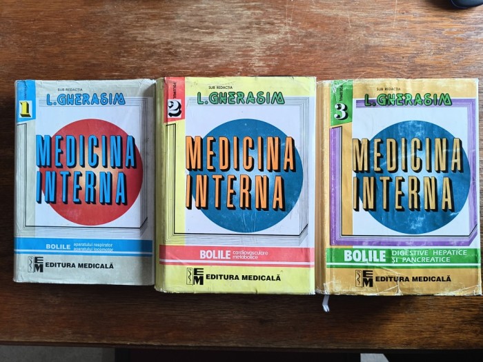 Medicina Interna vol. 1, 2, 3 - L. Gherasim / R3P5F