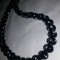 MATANII,MATANIE veche superba bile negru abanos punctate cu alb,finute,T.GRATUIT