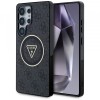 Husa MagSafe pentru Samsung Galaxy S25 Ultra S938, Guess, IML Glitter 4G Circle Triangle, Neagra