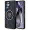 Husa MagSafe pentru Samsung Galaxy S25 Ultra S938, Guess, IML Glitter 4G Circle Triangle, Neagra