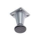 Picioare mobila, universale, reglabile, din plastic, argintii, 60 mm, set 4 bucati