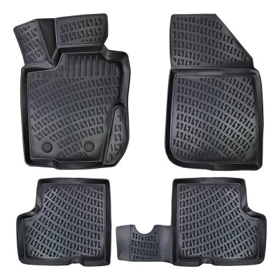 Set Covorase cauciuc tip tavita Umbrella compatibile Dacia Duster I 4X2 2010-2018 foto