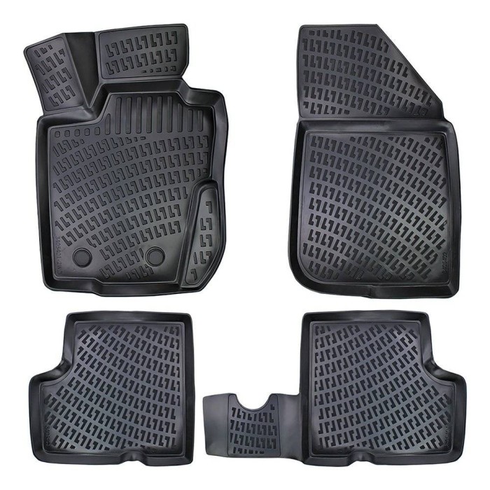 Set Covorase cauciuc tip tavita Umbrella compatibile Dacia Duster I 4X2 2010-2018