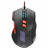 Mouse gaming CANYON CND-SGM05N Corax, Culori Negru/Portocaliu