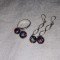 SET 2 PERECHI CERCEI + INEL (MARIMEA 20) DIN ARGINT CU PIETRE MULTICOLORE