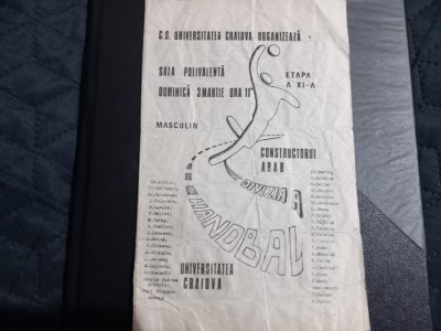 Program U Craiova - Constructorul Arad foto