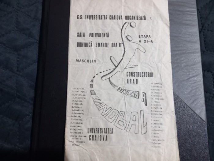 Program U Craiova - Constructorul Arad