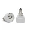 Adaptor Bec E14 la GU10, Plastic/PVC, Utilizare simpla, Ideal pentru corpuri de iluminat, Casa, Becuri