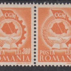 ROMANIA 1947 LP 209 CGM PERECHE SERII MNH