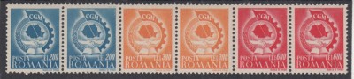 ROMANIA 1947 LP 209 CGM PERECHE SERII MNH foto