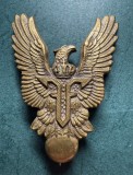 Insigna pilot militar Ferdinand 1 perioada 1914 1915 1916 1927 varianta prindere cu ac