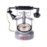 Cumpara ieftin Ceas masa Telefon Retro fier multicolor 29 x 16 x 24 cm
