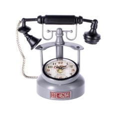 Ceas masa Telefon Retro fier multicolor 29 x 16 x 24 cm