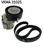Set curea transmisie cu caneluri Seat Altea, Altea XL, Ibiza II, Leon; Skoda Octavia II; VW Caddy III, Golf Plus V, Golf V, Golf VI Motor 1.4,