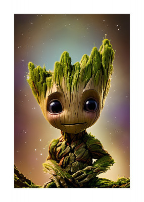 Sticker decorativ, Groot, Verde, 85 cm, 6545ST foto