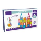 Set de constructie magnetic - 33 piese (7.5 cm) PlayLearn Toys
