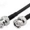 Cablu adaptor BNC mufa, din ambele par&amp;#355;i, 0.5m, 50&Omega;, AMPHENOL - AFN81