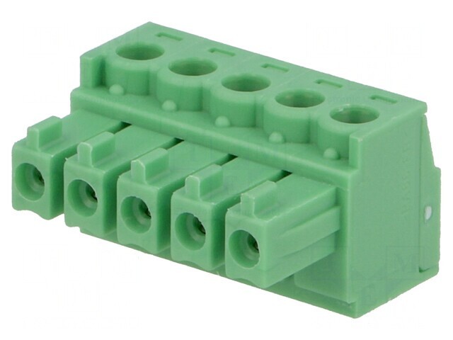 Regletă de Conexiuni Deconectabilă 3,81mm 5 Piste Dreaptă Mufă
