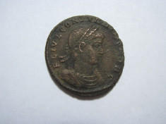 Imperiul Roman (e317) - Constantius II, AE, GLORIA EXERCITVS, Nicomedia foto