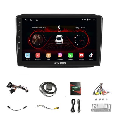 Navigatie Skoda Fabia 2 ( 2007 - 2014 ) dedicata Android 13, MaxTech&amp;reg;, 10 inch IPS, GPS, Carplay, WI foto