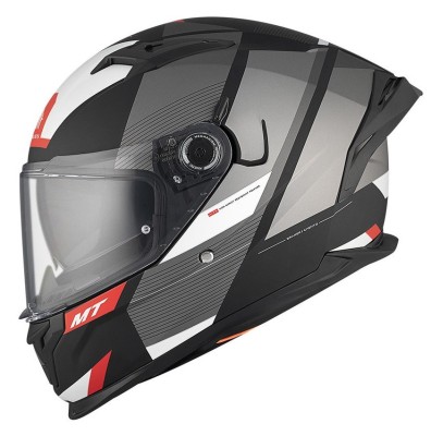 Casca integrala pentru scuter - motocicleta MT Braker SV Chento B0 gri mat (ochelari soare integrati) XL (61/62cm) foto