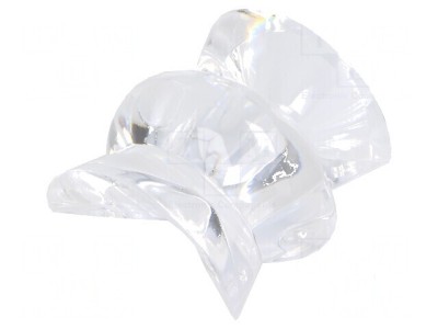 Lentilă LED dreptunghiulară din plexiglass PMMA transparentă foto