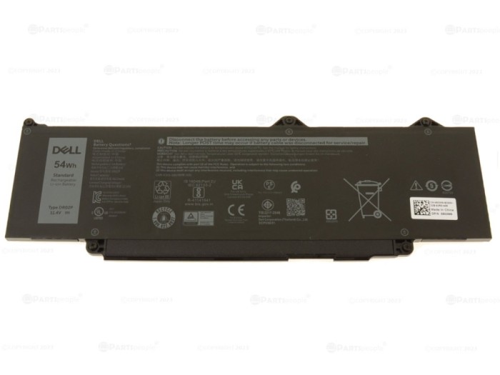 Baterie Laptop, Dell, Latitude 5540, P127F, P127F001, DR02P, 0DR02P, 13.35V, 4623mAh, 54Wh