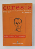EURESIS - CAHIERS ROUMAINS D &#039;ETUDES LITTERAIRES ET CULTURELLES , NO. 2 , DECEMBRE , 2004