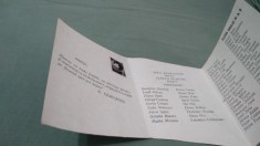 INVITATIE AMINTIRE ABSOLVENTII LICEULUI AVRAM IANCU BRAD ANUL IV REALPROMOTIA 1973-1974