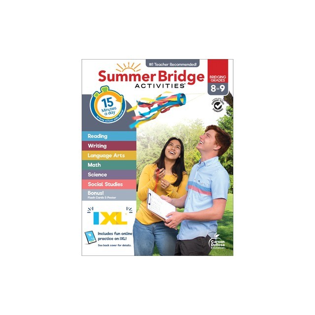 Summer Bridge Activities, Grades 8 - 9