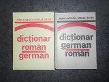 JEAN LIVESCU, EMILIA SAVIN - DICTIONAR ROMAN-GERMAN / GERMAN-ROMAN 2 volume